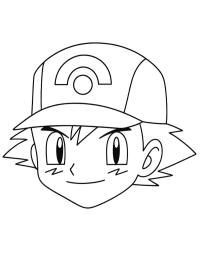 Obličej ash Ketchum