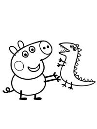 Prasátko George a Pan dinosaurus