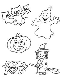 Haloweenske postavičky
