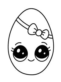 Kawaii velikonoční vejce