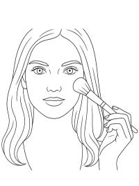 Obličejovy makeup
