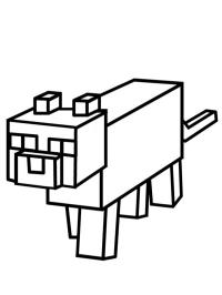 Minecraft kočka