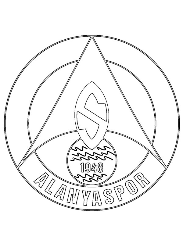 Alanyaspor omalovánka