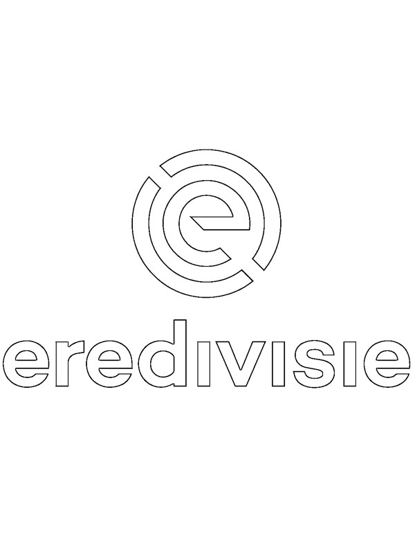 Logo Eredivisie omalovánka