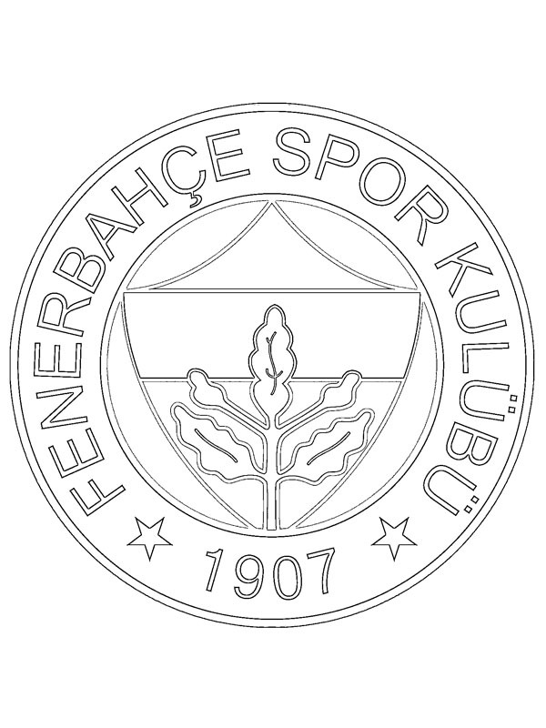 Fenerbahçe SK omalovánka